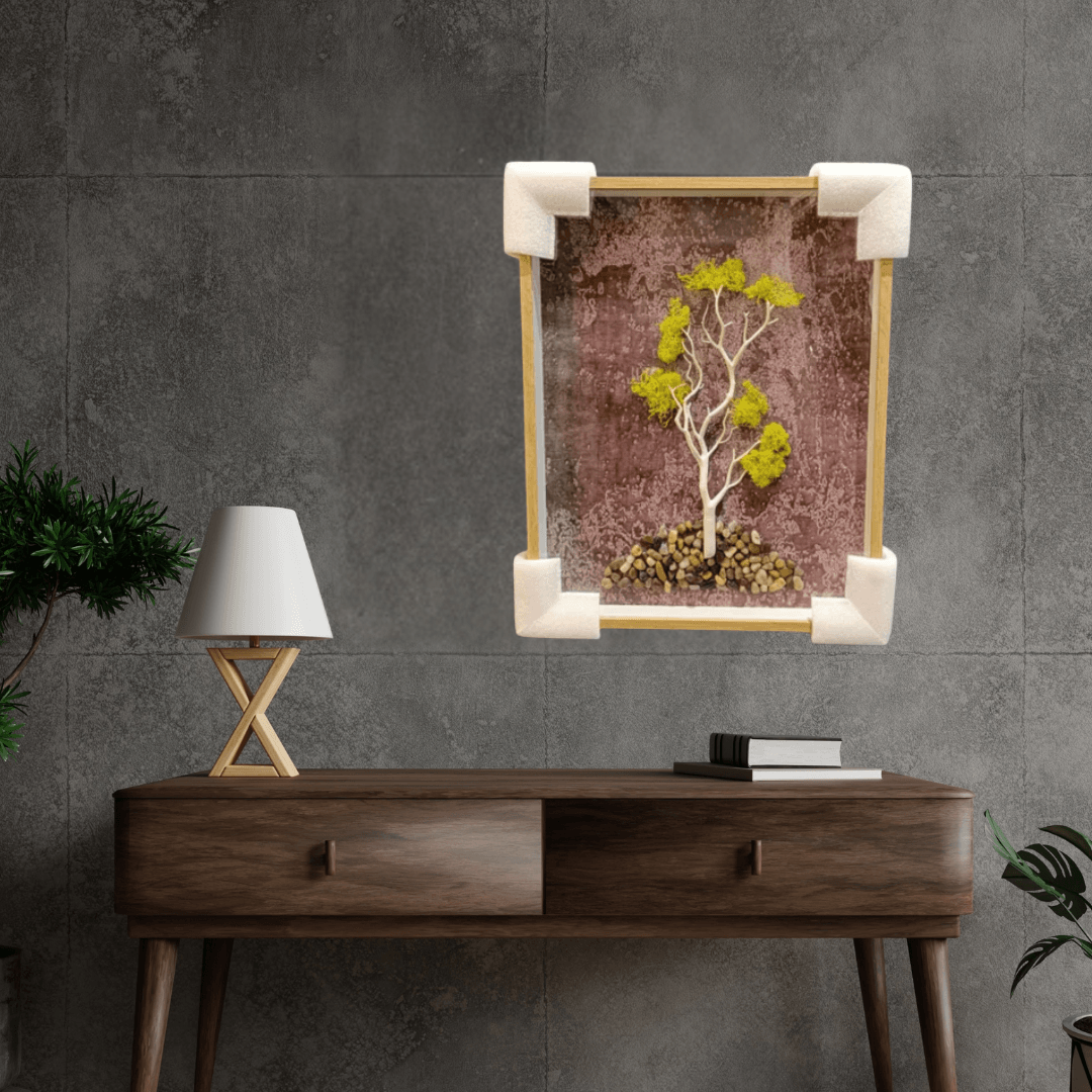 Artistic Wooden Frame Wall Painting Style 23